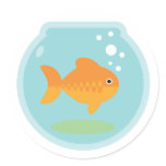 Goldfish Bowl stickers