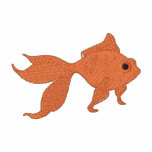 Goldfish embroidered shirts