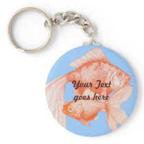 Goldfish Keychain