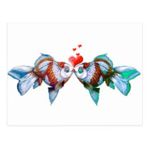 Goldfish Kiss postcards