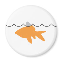 Goldfish Shark Magnet