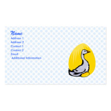 Goldie Goose Business Card Template