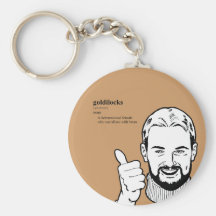 GOLDILOCKS KEYCHAINS