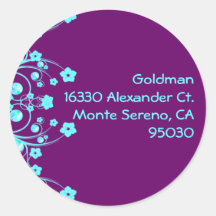 Goldman Custom Seal Round Sticker