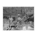 Goldminers Gold Rush Miners ~ California 1850 postcards