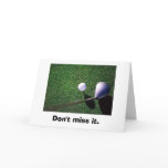 golf-05, Don't miss it. cards