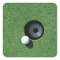Golf 2 square stickers