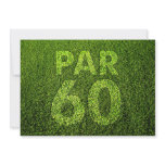Golf 60th Birthday Party invitations