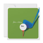 Golf 60th Birthday - Still Swinging! Custom Invitation
