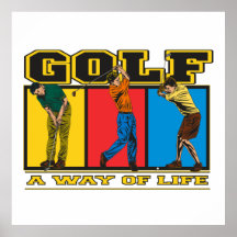 Golf A Way of Life Poster