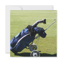 Golf Bag Invitations