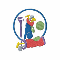 Golf Bag Logo Polo Shirt