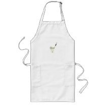 Golf Ball and Club Long Apron