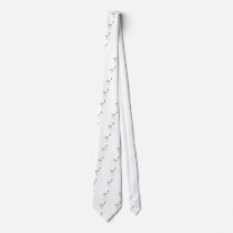 Golf Ball and Club Men's Necktie
