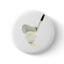 Golf Ball and Club Round Button