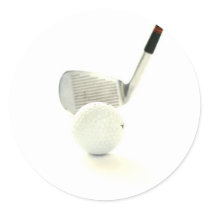 Golf Ball and Club Stickers