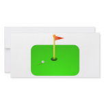 Golf Ball and Golf Flag photo cards
