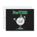 Golf Ball Character ParTEE! invitations