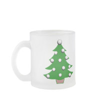 Golf Ball Christmas Tree Coffee Mugs