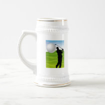 Golf Ball Coming at You Coffee Mugs