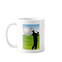 Golf Ball Coming at You Mug