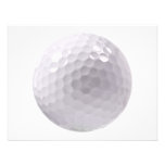 Golf ball custom invitations