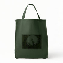 Golf Ball Design Grocery Tote Bag
