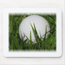 Golf Ball Design Mouse Pad