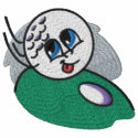 Golf Ball Embroidered Shirt embroidered shirts