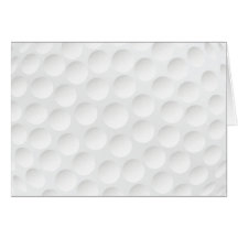golf ball greeting cards
