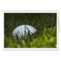 golf ball hiding card