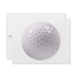 Golf ball invitations