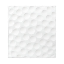 golf ball memo notepads