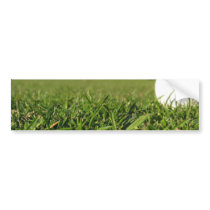 Golf Ball on Golf Course Bumper Stickers