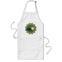 Golf Ball on Golf Green Apron
