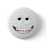 Golf Ball Smiley Face 2 buttons