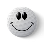 Golf Ball Smiley Face buttons