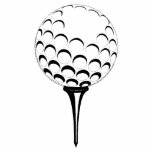 golf ball & tee sculpture photo sculptures