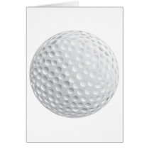 golf ball vector graphic greeting cards