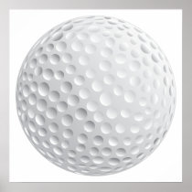 golf ball vector graphic print
