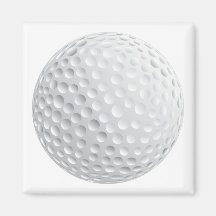 golf ball vector graphic refrigerator magnets