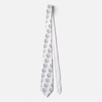 golf ball vector graphic necktie