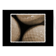 Golf Balls #7 Greeting Cards