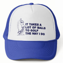 Golf Balls Trucker Hats