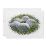 Golf Balls Invitation