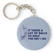 Golf Balls Key Chains