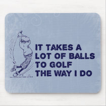 Golf Balls Mousemat