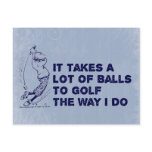 Golf Balls postcards