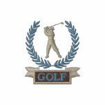 Golf Banner Logo embroidered shirts