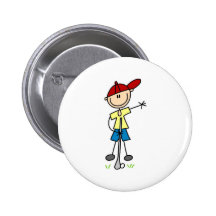 Golf Boy Button